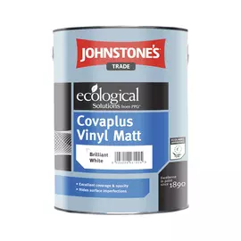 Краска JohnStones Cova Plus Vinyl Matt Brilliant White 1 л