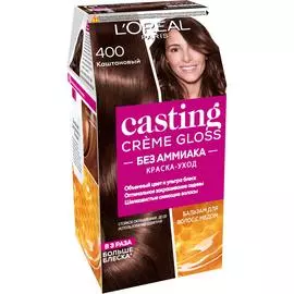 Краска L’Oreal Casting Creme Gloss 400 254 мл Каштан (А3123700)