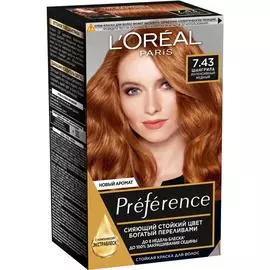 Краска L’Oreal Preference 7.43 174 мл Шангрила (A2093901)