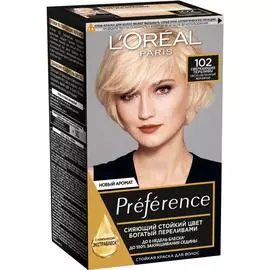 Краска L’Oreal Preference Feria 102 270 мл Сверкающие переливы