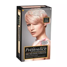 Краска L’Oreal Preference Recital Recital стойкая 9.23 Розовая Платина