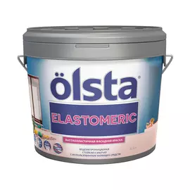 Краска Olsta Elastomeric фасадная 9 л