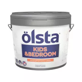 Краска Olsta Kids&amp;Bedroom База С 0,9 л