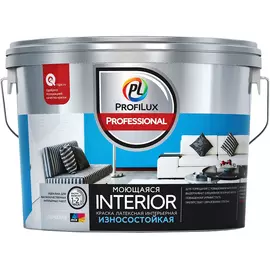 Краска ProfiLux Interior моющая износостойкая база 3 2,5 кг