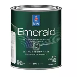 Краска Sherwin-Williams эмеральд полуматовая ультра-глубокая 0.95л