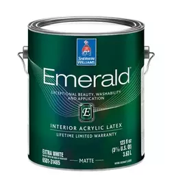 Краска Sherwin-Williams эмеральд полуматовая ультра-глубокая 3.8л