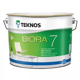 Краска Teknos Биора сейнамаали РМ1 матовая