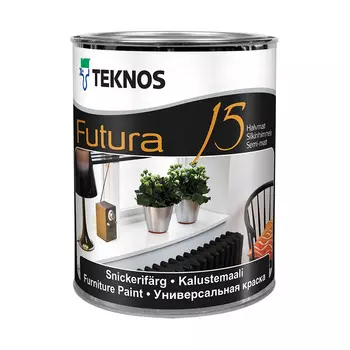 Краска Teknos Futura-15 рм3 1/0.9л