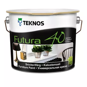 Краска Teknos Futura-40 рм3 3/2.7л