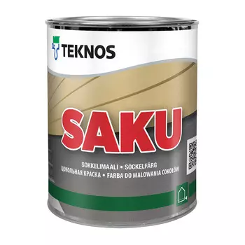 Краска Teknos Saku рм3 1/09л