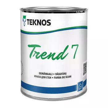 Краска Teknos Тренд 7 рм3 1/0.9л