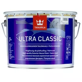 Краска Тиккурила в/э ультра классик полуматовая 10/9 л