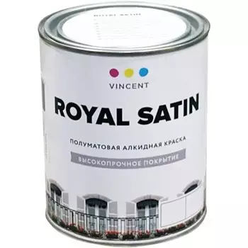 Краска универсальная Vincent a-2 База С 0.7л