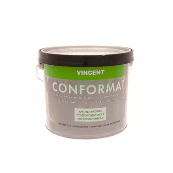 Краска матовая Vincent Конформат Base с 8,1л (095-023)