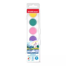 Краски акварельные Erich Krause Pearl 6 цветов