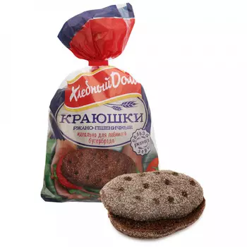 Краюшки Хлебный Дом ржано-пшеничные, 240 г