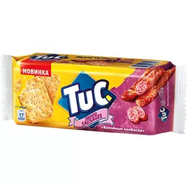 Крекер Tuc со вкусом Копченые колбаски, 100 г