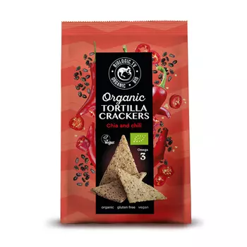 Крекеры тортилья Biologic.TV с чиа и чили 100 г