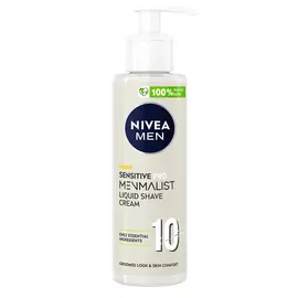 Крем для бритья Nivea Men Sensitive Pro Menmalist для чувствительной кожи, 200 мл