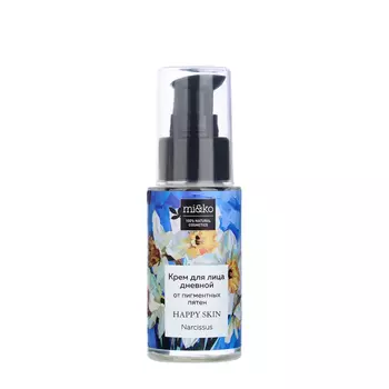 Крем для лица Miko Happy skin Narcissus дневной от пигментных пятен 30 мл