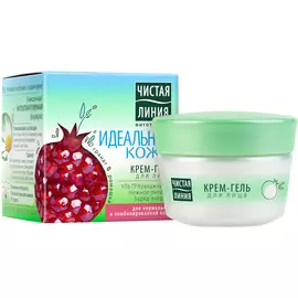 Крем-гель для лица Чистая линия Гранат и ромашка 45 мл