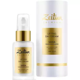 Крем-лифтинг Zeitun Saida для зрелой кожи с 24K золотом 50 мл