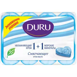 Крем-мыло Duru Soft Sensations Морские минералы 4x90 г