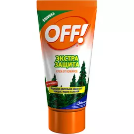Крем от комаров OFF! Экстра защита 50 мл