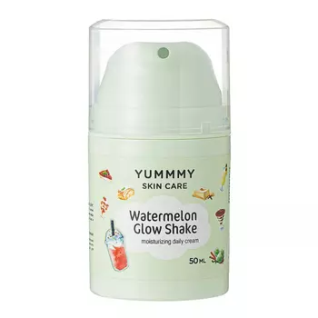 Крем Yummmy для лица арбузный шейк увлажняющий 50 мл