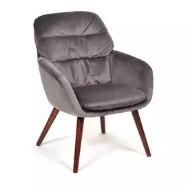 Кресло 65х75х87 см серый