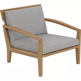 Кресло 780 х 800 х 890 тик светло-серый - VO.12.04.084