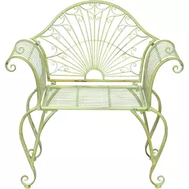 Кресло Anxi jiacheng металлический оливковый 83x88x45см