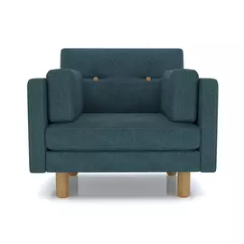 Кресло AS Изабелла м 90x80x83 голубой