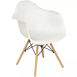 Кресло Dowell белое 47х54х81 см