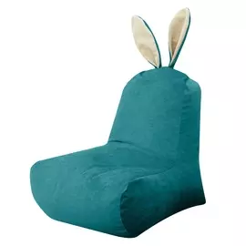 Кресло Dreambag зайчик бирюзовый 70х70х70 см
