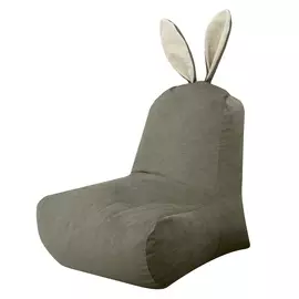 Кресло Dreambag зайчик серый 70х70х70 см