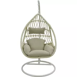 Кресло-гамак подвесной Tengorattan искусственный ротанг с подушкой
