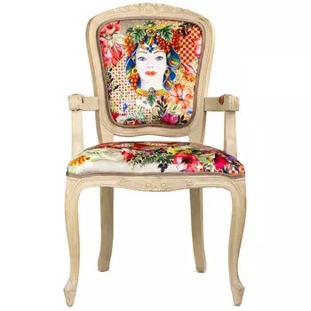 Кресло Glasar Рапсодия красное 57х57х95 см