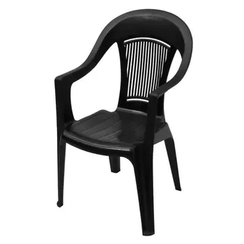 Кресло Элластик пласт Элластик антрацитовое 57х57х90 см