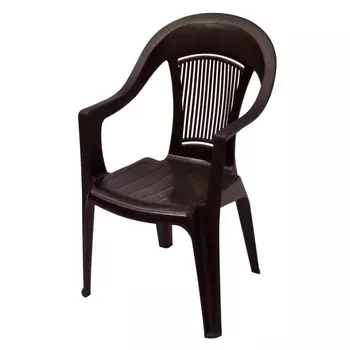 Кресло Элластик пласт Элластик шоколадного цвета 57х57х90 см