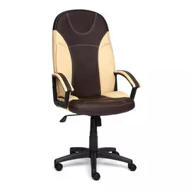Кресло компьютерное TC коричнево-бежевый 133х62х49 см