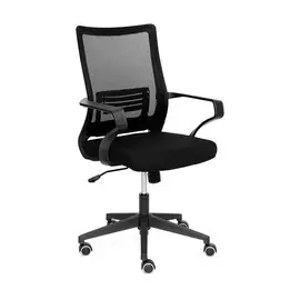 Кресло компьютерное TC черное 133х62х49 см