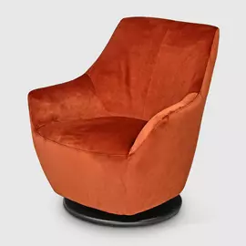 Кресло крутящееся Liyasi песочное 76x79x84 см