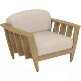 Кресло лаунж 770 х 1110 х 955 ироко бежевый - RF.12.36.092