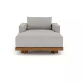 Кресло лаунж Yachtline Grid Ироко Semco Ткань Base