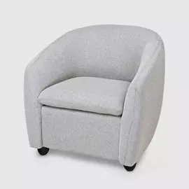 Кресло Liyasi Оливия светло-серое 72x67x66 см