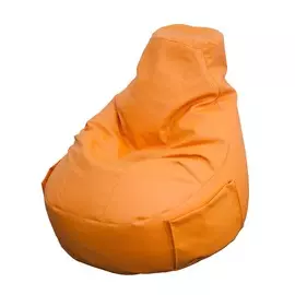 Кресло мешок comfort orange экокожа Dreambag