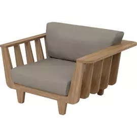 Кресло правое 770 x 1100 х 980 тик таупе - GF.12.26.075