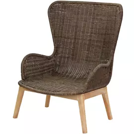 Кресло Rattan grand Manhattan dk walnut