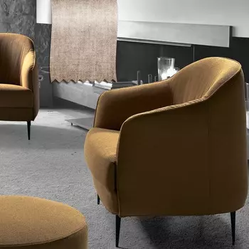 Кресло ROS SRL Ischia ткань Incanto 130 77х85х84 см